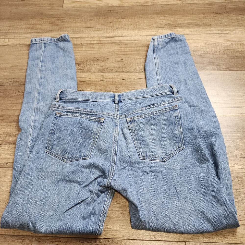 A.P.C. Women Petit New Standard Straight Leg Button Fly Light Denim Jeans 28 - Picture 9 of 13